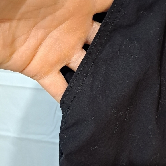 NEW Tommy Hilfiger Women's Utility Black Shorts Drawstring Waist Stretchy 2XL - Picture 5 of 13